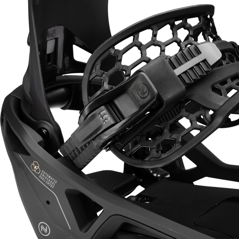 Snowboard bindings unisex Nidecker 2026 OG SUPERMATIC® Black
