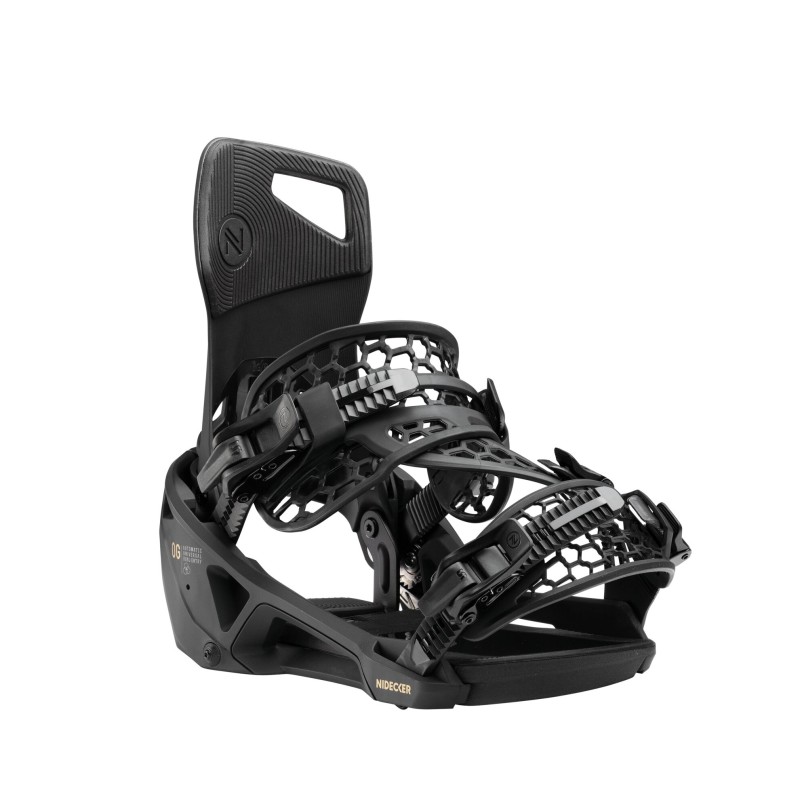 Snowboard bindings unisex Nidecker 2026 OG SUPERMATIC® Black