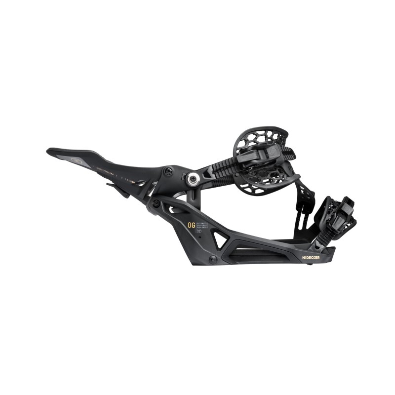 Snowboard bindings unisex Nidecker 2026 OG SUPERMATIC® Black