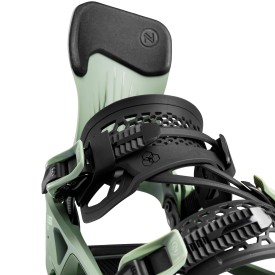 Snowboard bindings unisex Nidecker 2026 LT SUPERMATIC® Olive