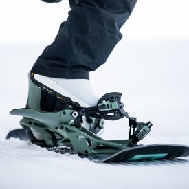 Snowboard bindings unisex Nidecker 2026 LT SUPERMATIC® Olive