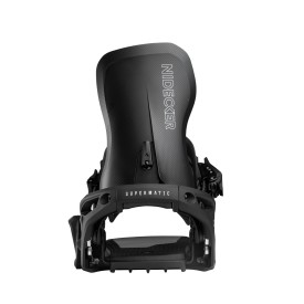 Snowboard bindings unisex Nidecker 2026 LT SUPERMATIC® Black