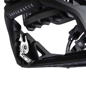 Snowboard bindings unisex Nidecker 2026 LT SUPERMATIC® Black