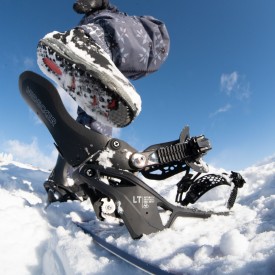 Snowboard bindings unisex Nidecker 2026 LT SUPERMATIC® Black