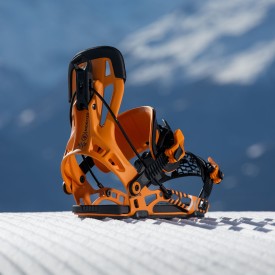 Snowboard bindings unisex Nidecker 2026 Flow Nx2 Hybrid Mango