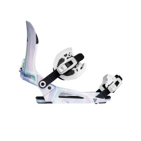 Snowboard bindings unisex Nidecker 2026 Kaon-Plus Bio White