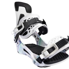 Snowboard bindings unisex Nidecker 2026 Kaon-Plus Bio White