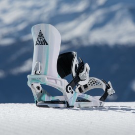 Snowboard bindings unisex Nidecker 2026 Kaon-Plus Bio White