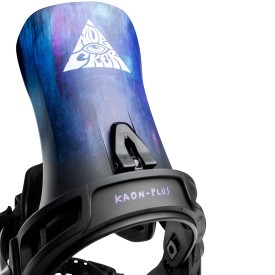 Snowboard bindings unisex Nidecker 2026 Kaon-Plus Bio Black