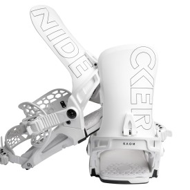 Snowboard bindings unisex Nidecker 2026 Kaon White