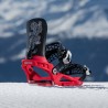Snowboard bindings unisex Nidecker 2026 Kaon Red Tiger