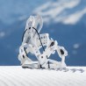Snowboard bindings unisex Nidecker 2026 Flow Fenix White