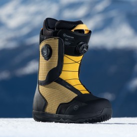 Snowboard boots men Nidecker 2026 Rift Yellow Black