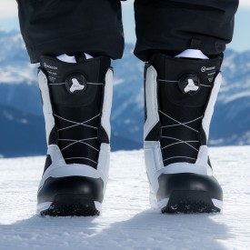 Snowboard boots men Nidecker 2026 Cascade Black White