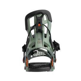 Snowboard bindings unisex Nidecker 2026 Flow Fuse Hybrid Khaki