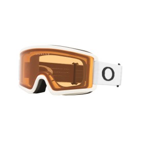 Snowboard goggles unisex youth Oakley 2026 TARGET LINE Matte White/Standard Persimmon