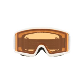 Snowboard goggles unisex youth Oakley 2026 TARGET LINE Matte White/Standard Persimmon