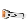 Snowboard goggles unisex youth Oakley 2026 TARGET LINE Matte White/Standard Persimmon