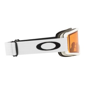 Snowboard goggles unisex youth Oakley 2026 TARGET LINE Matte White/Standard Persimmon