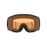 Snowboard goggles unisex Oakley 2026 TARGET LINE Matte Black/Standard Persimmon
