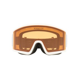 Snowboard goggles unisex Oakley 2026 TARGET LINE Matte White/Standard Persimmon