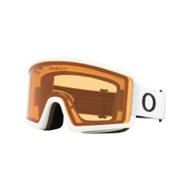 Snowboard goggles unisex Oakley 2026 TARGET LINE Matte White/Standard Persimmon
