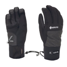 Gloves men LEVEL Matrix Gore Tex Black Grey