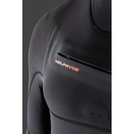 Neoprene wetsuit men NeilPryde Rise 5/4 Hooded GBS FZ C1