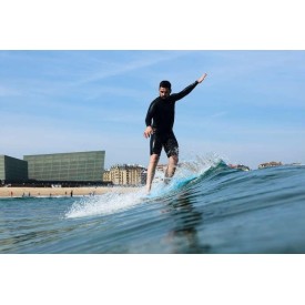 Surfboard UP Long School Aquamarine/White - 8´0