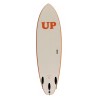 Surfboard UP Way School Light pink/White - 7´0