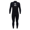 Neoprene wetsuit unisex UP School 4/3 BZ Red