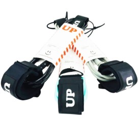 Surf leash UP Invento School Black/Aquamarine