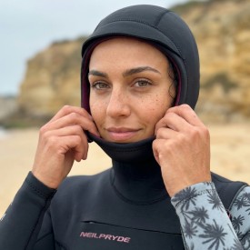 Neoprene wetsuit women NeilPryde Vamp 5/4 Hooded GBS FZ C3