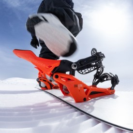 Snowboard bindings unisex Nidecker 2027 OG SUPERMATIC® Paprika