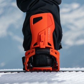 Snowboard bindings unisex Nidecker 2027 OG SUPERMATIC® Paprika