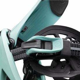 Snowboard bindings unisex Nidecker 2027 LT SUPERMATIC® Teal