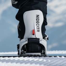 Snowboard bindings unisex Nidecker 2027 LT SUPERMATIC® White