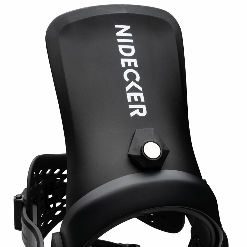 Snowboard bindings unisex Nidecker 2027 Ollie Black