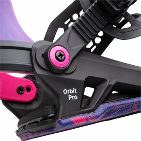 Snowboard bindings unisex Nidecker 2027 Orbit Pro Heat Map