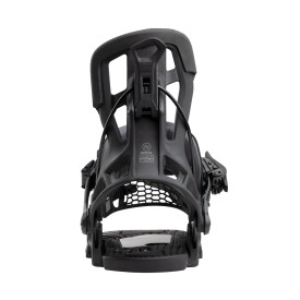 Snowboard bindings unisex Nidecker 2027 Flow Fuse Hybrid Black