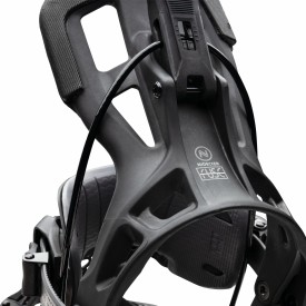 Snowboard bindings unisex Nidecker 2027 Flow Fuse Hybrid Black