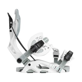 Snowboard bindings unisex Nidecker 2027 Flow Fuse Hybrid White