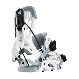 Snowboard bindings unisex Nidecker 2027 Flow Fuse Hybrid White