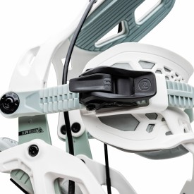 Snowboard bindings unisex Nidecker 2027 Flow Fuse Hybrid White