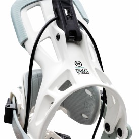 Snowboard bindings unisex Nidecker 2027 Flow Fuse Hybrid White