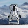Snowboard bindings unisex Nidecker 2027 Flow Fuse Hybrid White