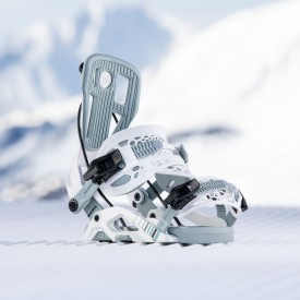 Snowboard bindings unisex Nidecker 2027 Flow Fuse Hybrid White