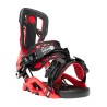Snowboard bindings unisex Nidecker 2027 Flow Fuse Cherry