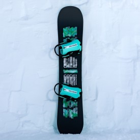 Snowboard board Women Nidecker 2027 Cheat Code Women Black Blue White