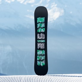 Snowboard board Women Nidecker 2027 Cheat Code Women Black Blue White